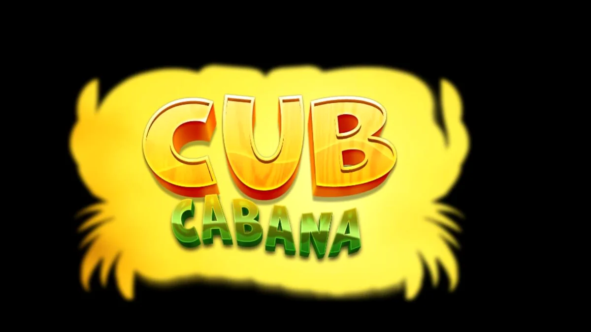 Interface vibrante do slot Cub Cabana com elementos tropicais