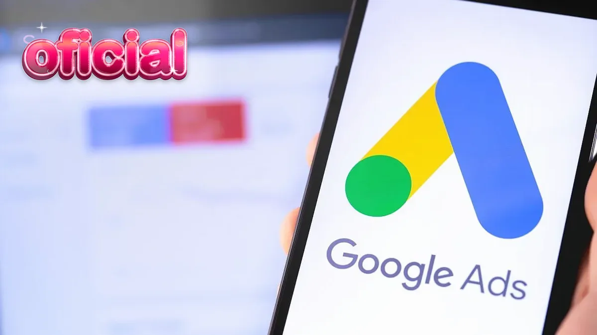 Dispositivos móveis exibindo anúncios de jogos online em um ambiente digital moderno.